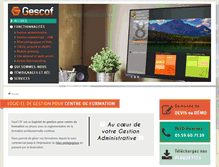 Tablet Screenshot of gescof.com